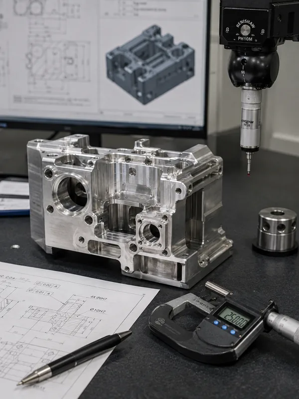 Complex Aluminum Housing CNC Machined