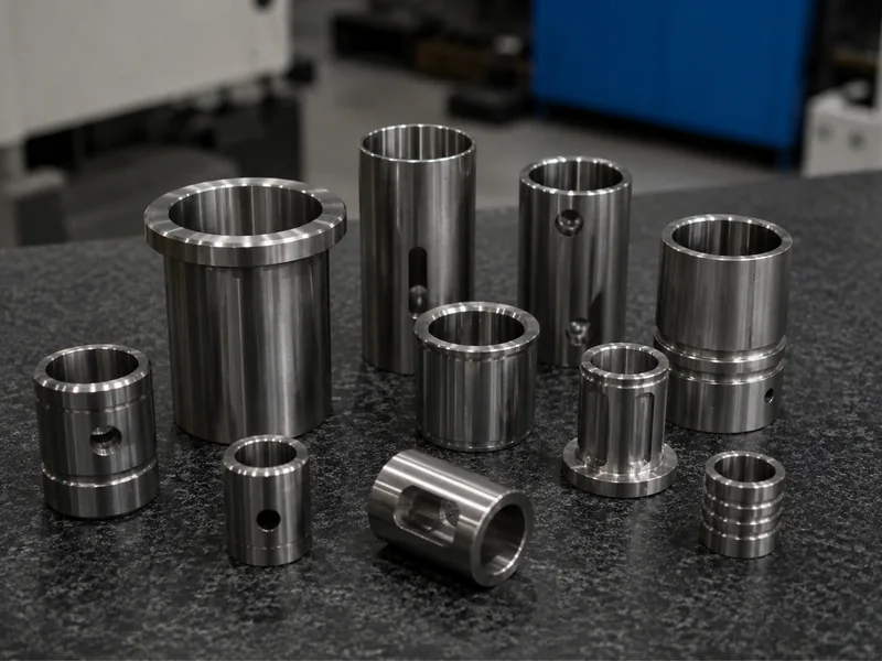 Comparison of standard tube versus a precision CNC machined sleeve