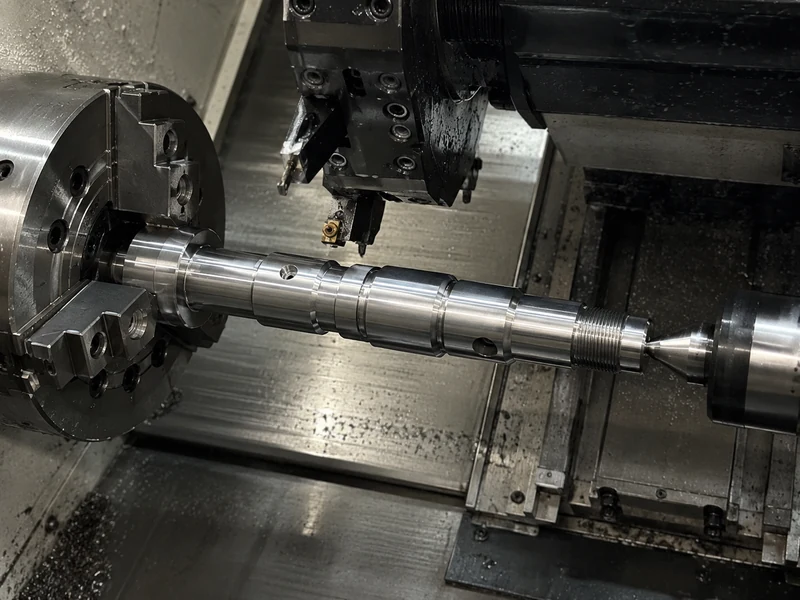 Functional Zones of a Machined Shaft