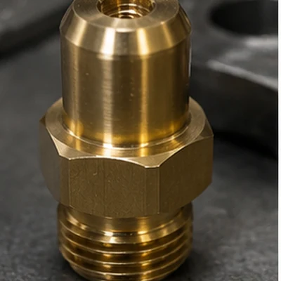 Brass complex adapter