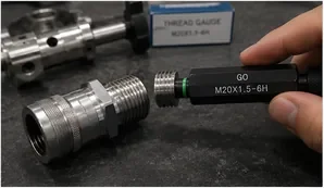 Thread gauge inspection