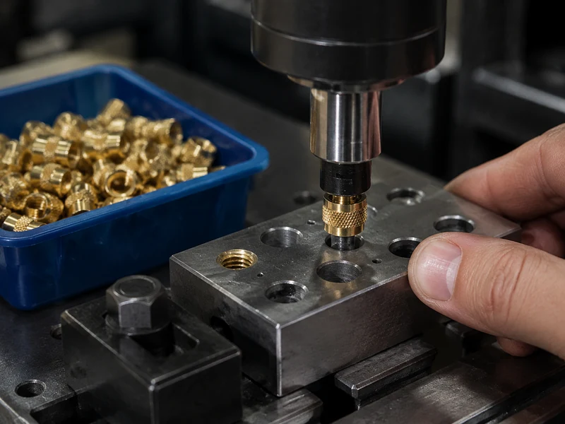Comparison of heat-set, press-in, ultrasonic, molded-in, and self-tapping installation methods