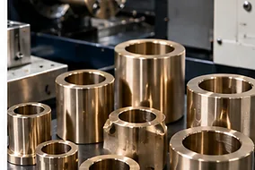 Custom brass bushings sleeves and spacers