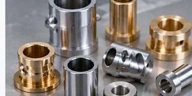Custom CNC machined bushings and sleeves