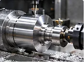 CNC turned prototype shafts sleeves and threaded parts