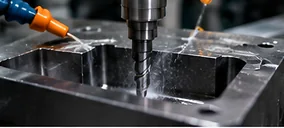 Deep pocket machining diagram