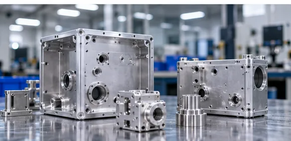 Real milled housing component