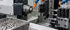 Swiss-Type Turning for small brass parts
