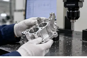 Aluminum part for robotics