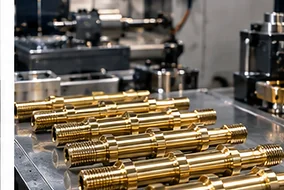 Brass pins contacts and precision turned parts