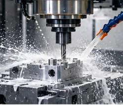 CNC machining production stage