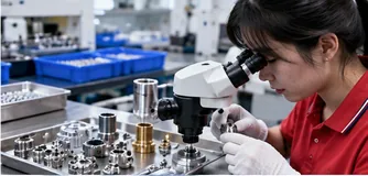 CNC machined probe housing and sensor mounting components