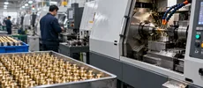 Automatic-Lathe Turning for brass