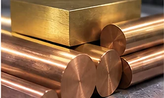 Brass and copper machined prototype