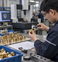 Post-machining control for chips