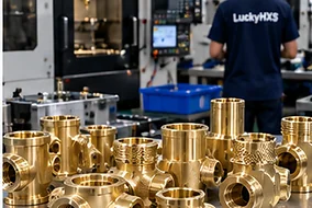 Custom brass valve bodies nozzles and fluid components