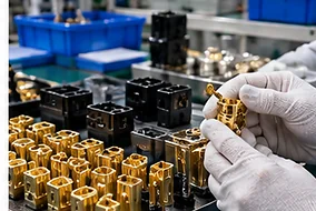 Machined brass electrical connectors and terminals