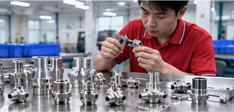 Custom machined connectors fittings and adapters