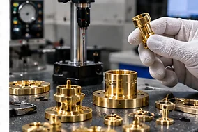 Small brass instrument and sensor components