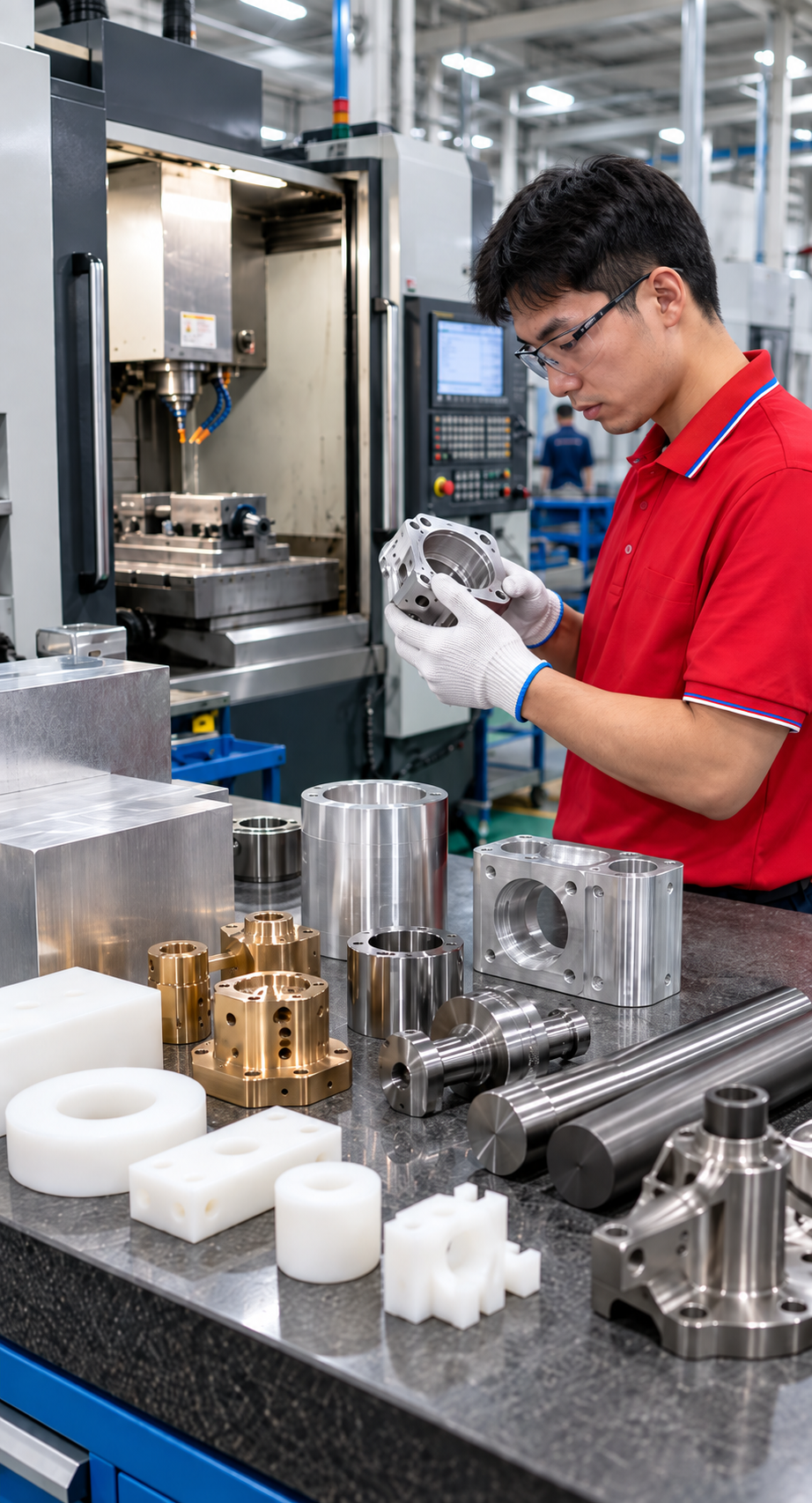 CNC Machining Raw Materials and Metal Stock