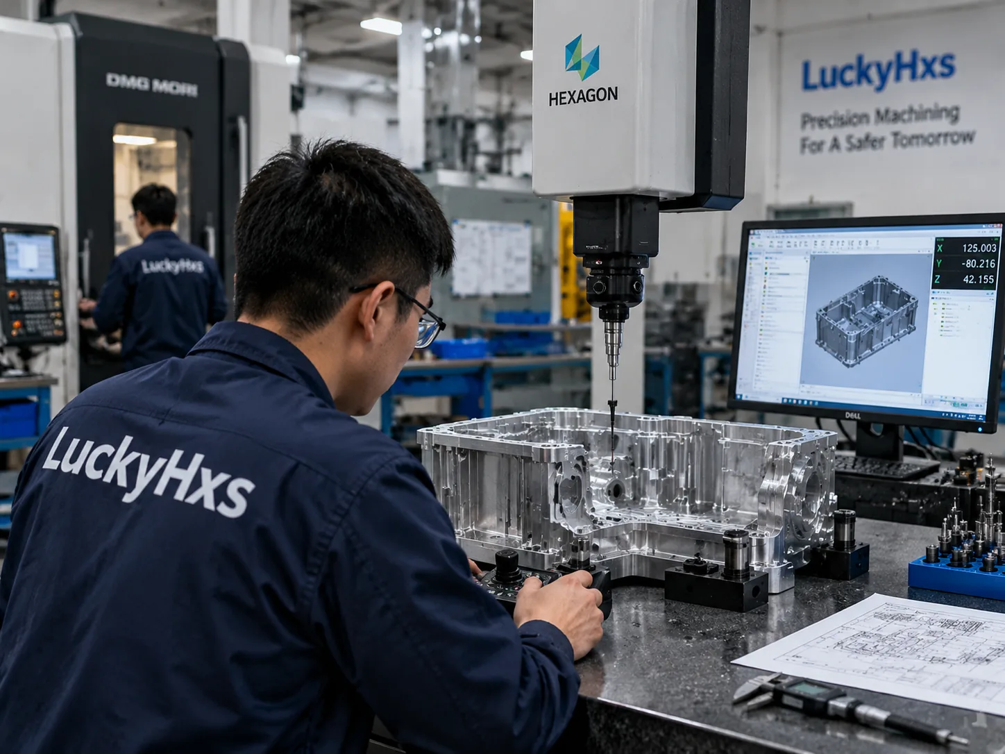 CNC Machining Factory Floor
