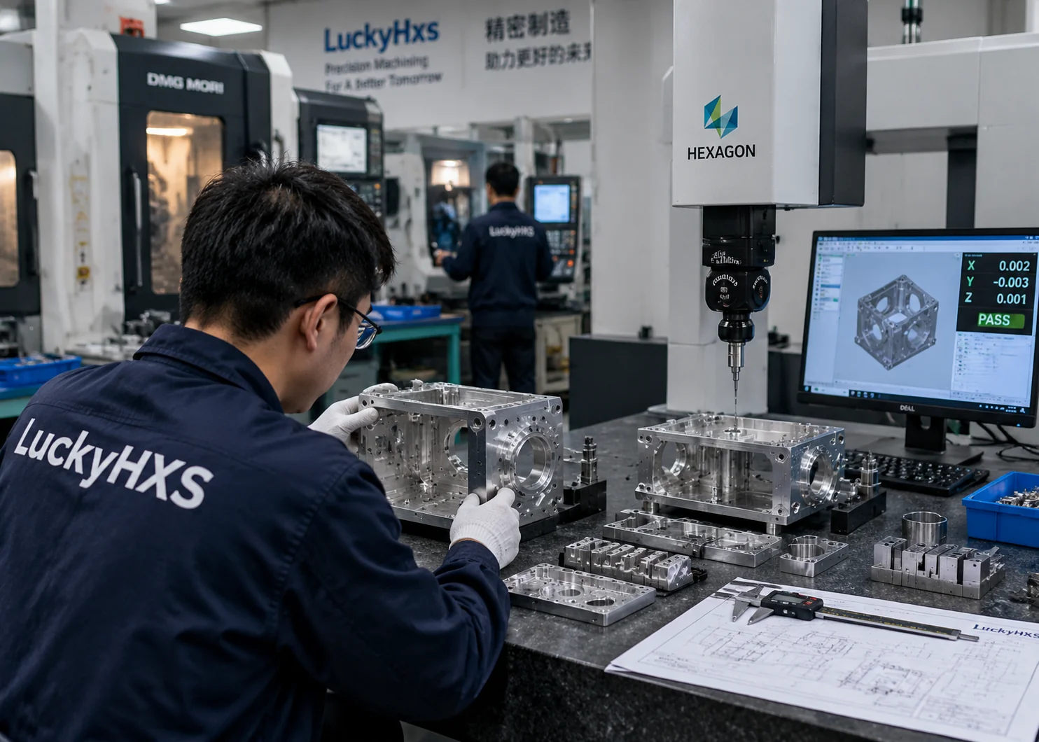 CNC Machining Assembly Checking