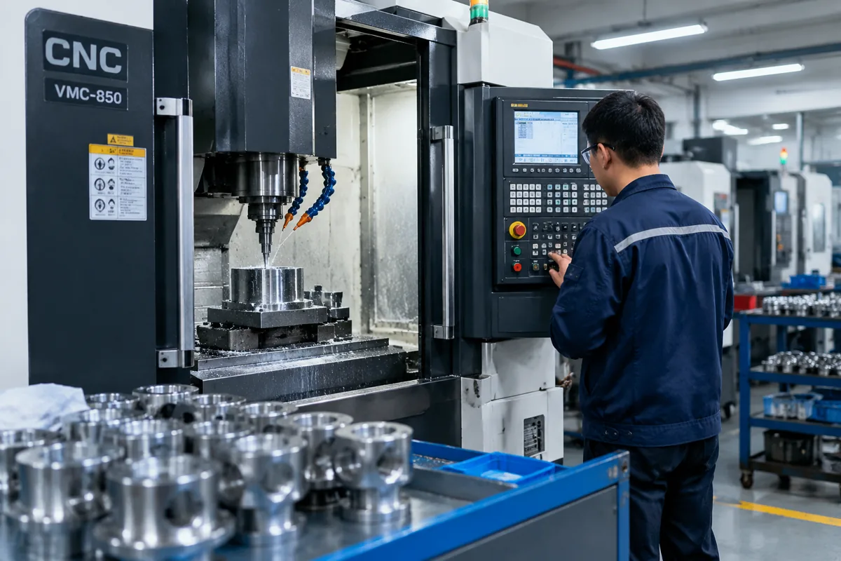 Oil and gas equipment CNC components