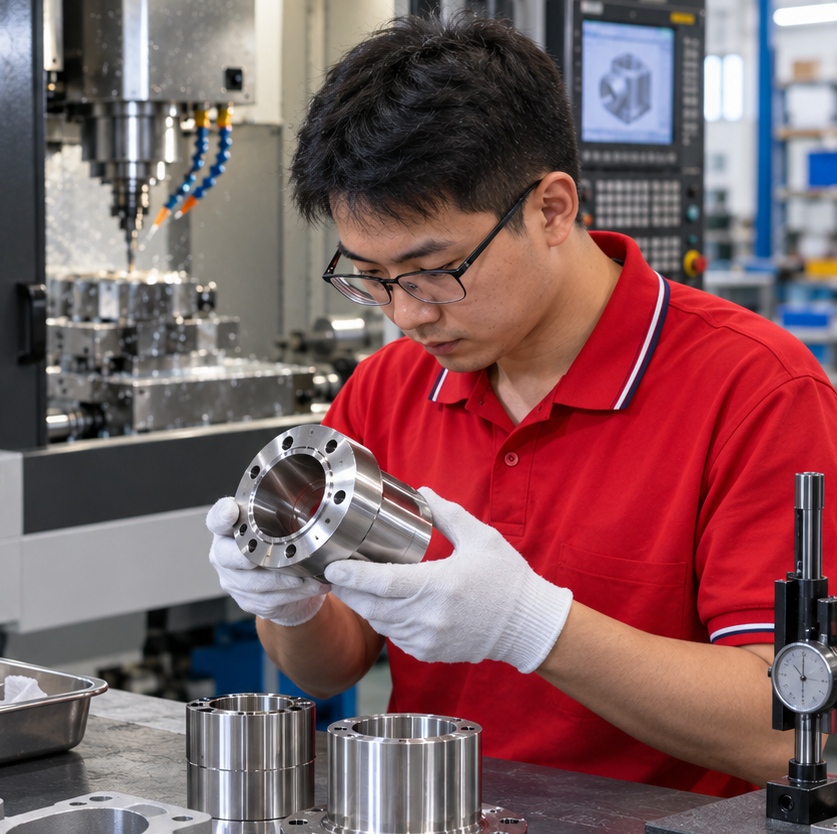 Protective packaging for custom CNC machined components
