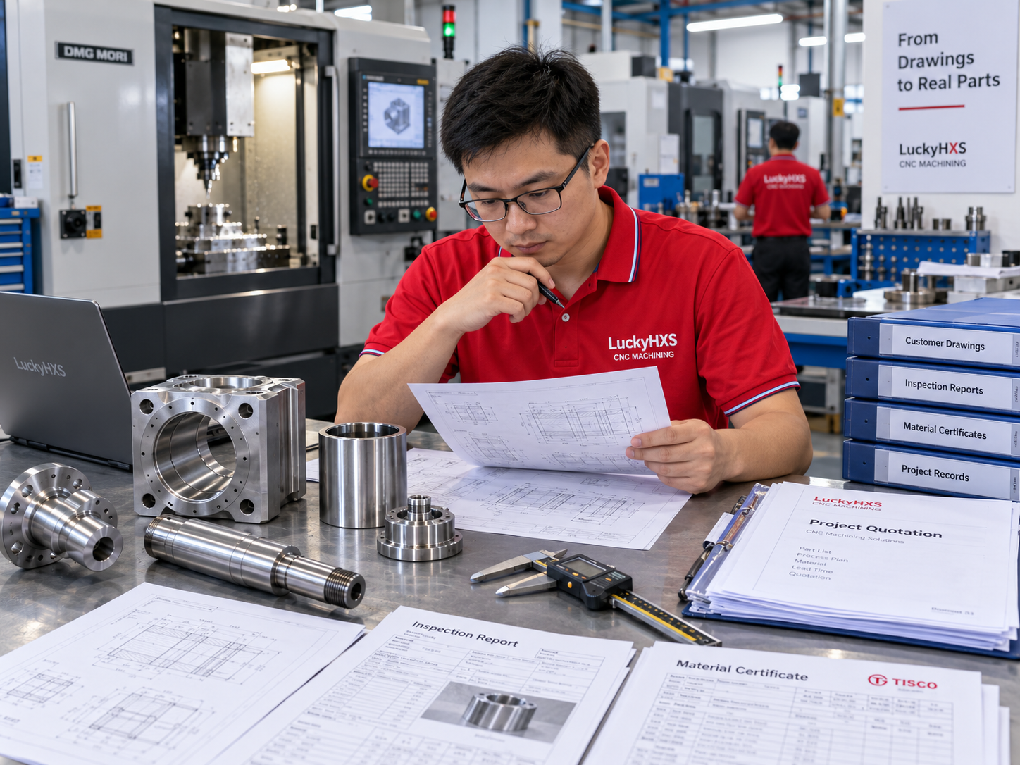 Protective packaging for custom CNC machined components