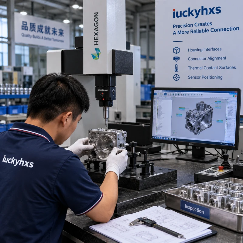 Electronic device mechanical parts and CNC machined components
