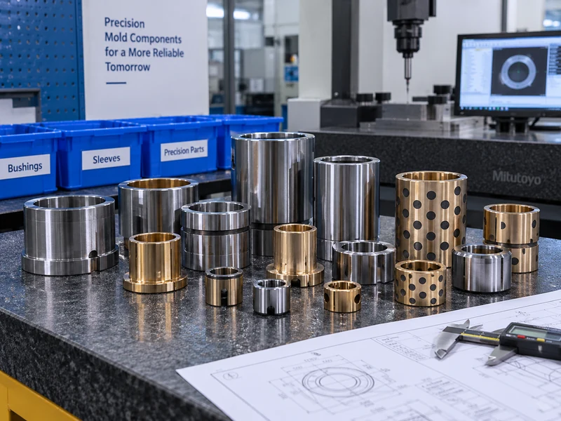 Precision machined mold bushings and sleeves