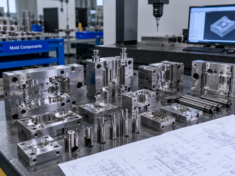 CNC Machined Cavity Insert with complex profile