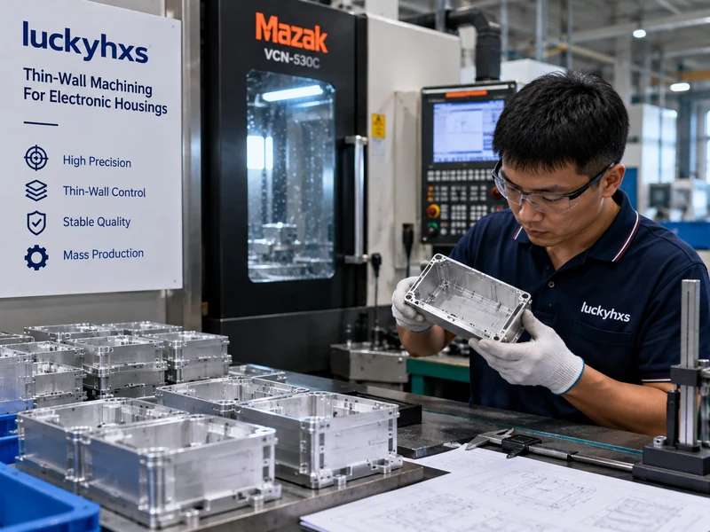 CNC milling aluminum enclosure