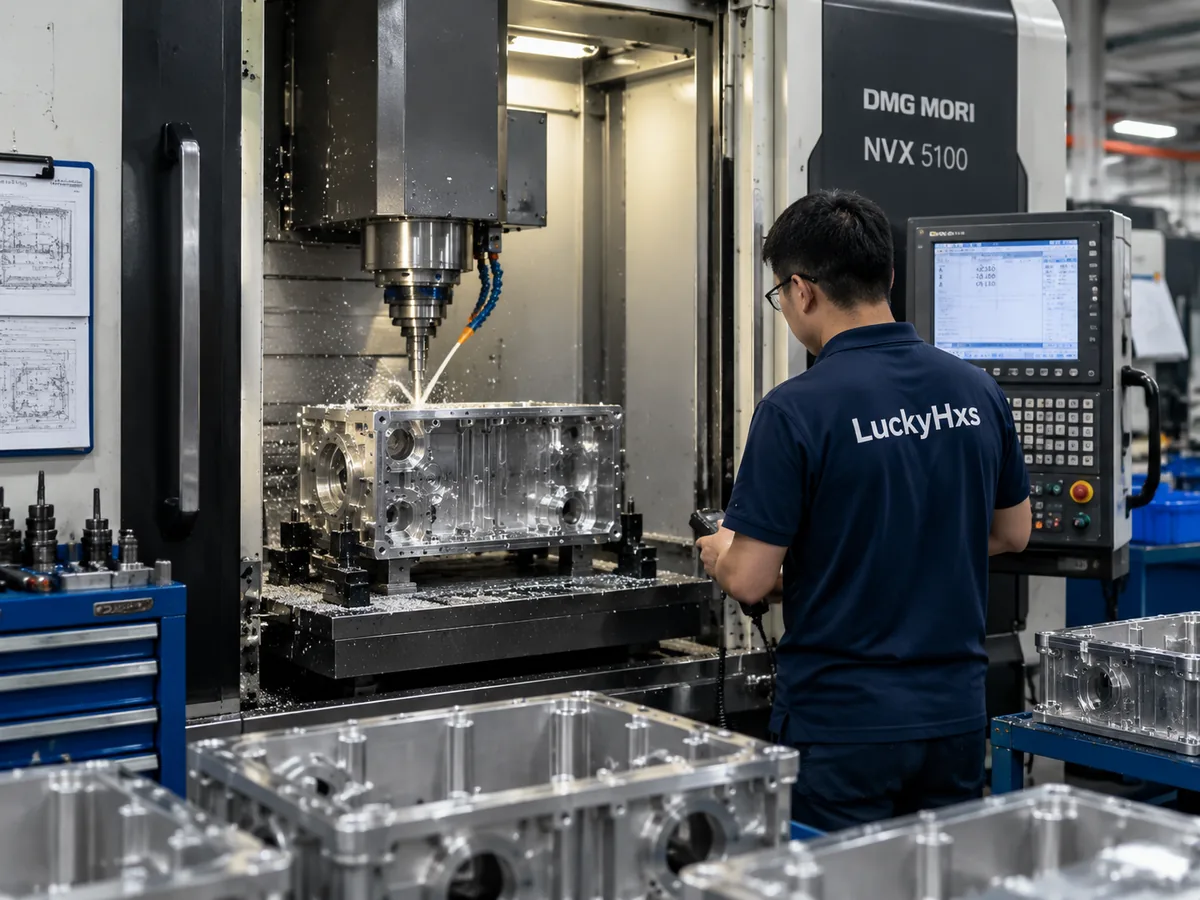 Precision CNC Machined Housing Component