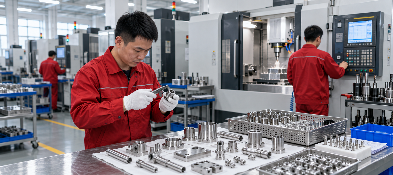 Shenzhen CNC machining facility overview