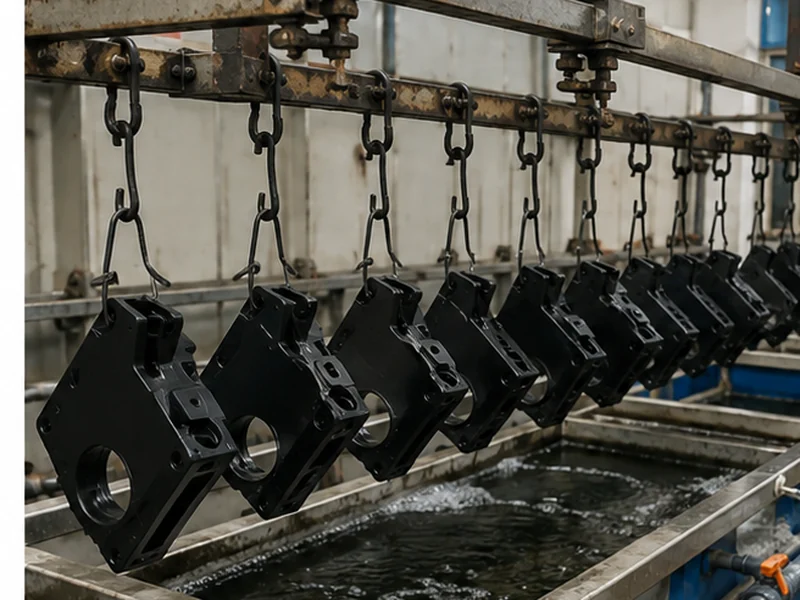 Blackened Steel Shafts