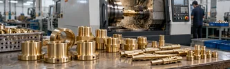 Pure copper machined parts