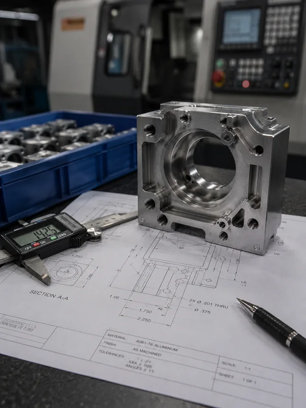 Precision CNC Machined Parts Ready for Quote