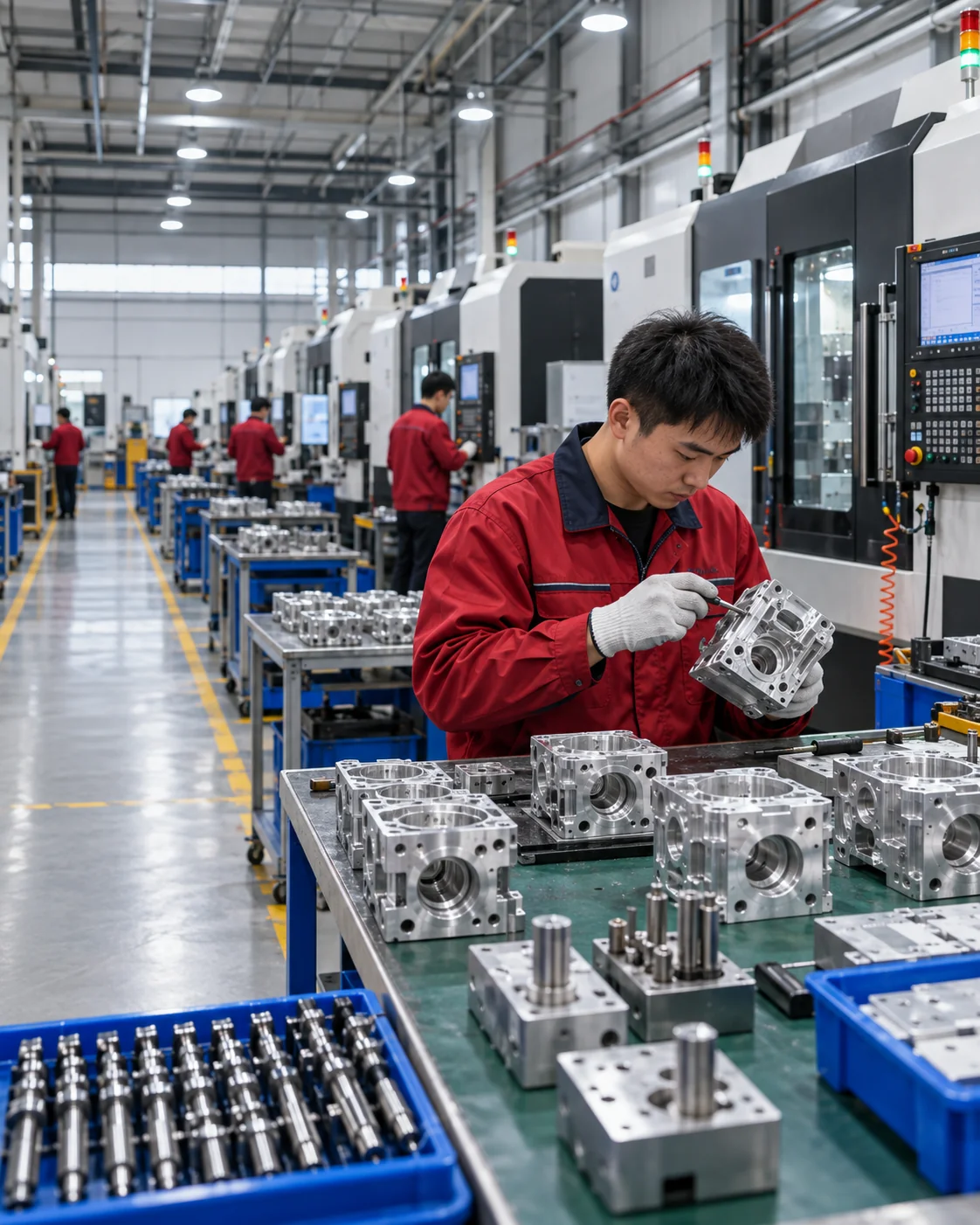 LuckyHxs CNC Machining and Inspection Facility