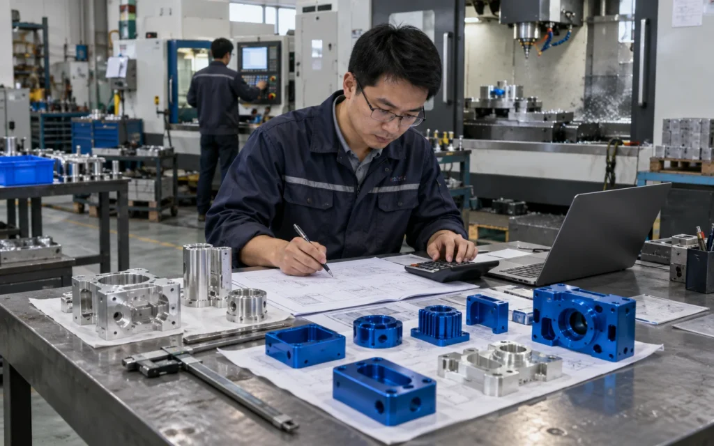 cnc-parts-quality-control-cleaning