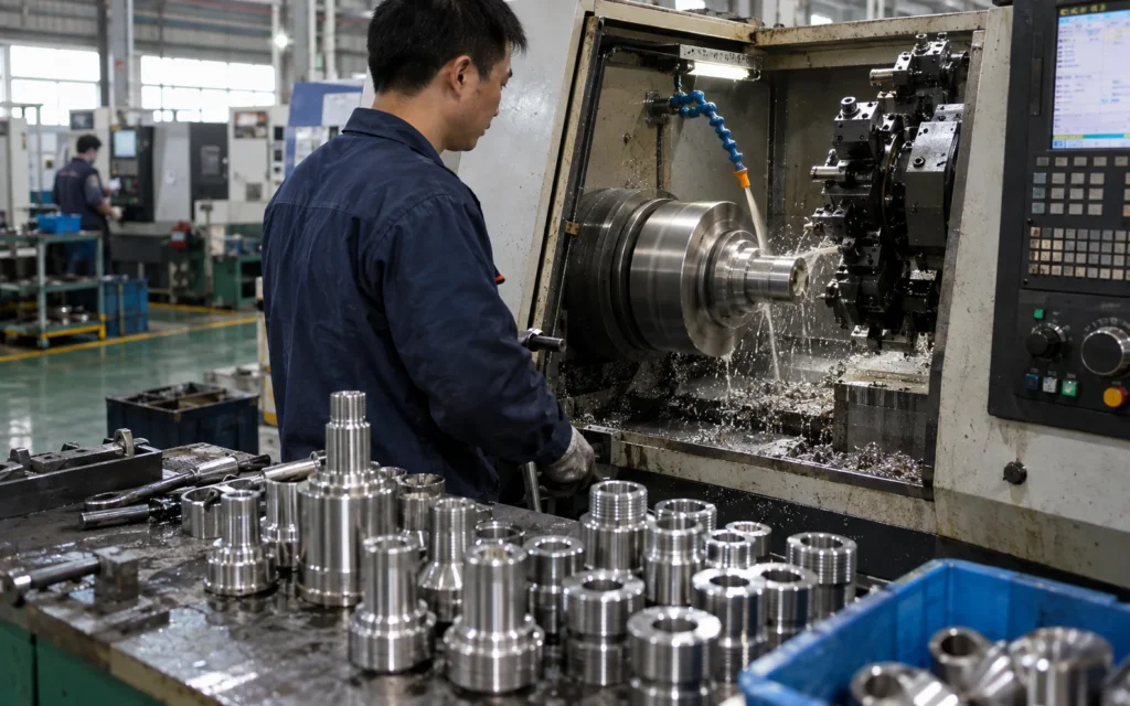 cnc-turning-parts-live-production