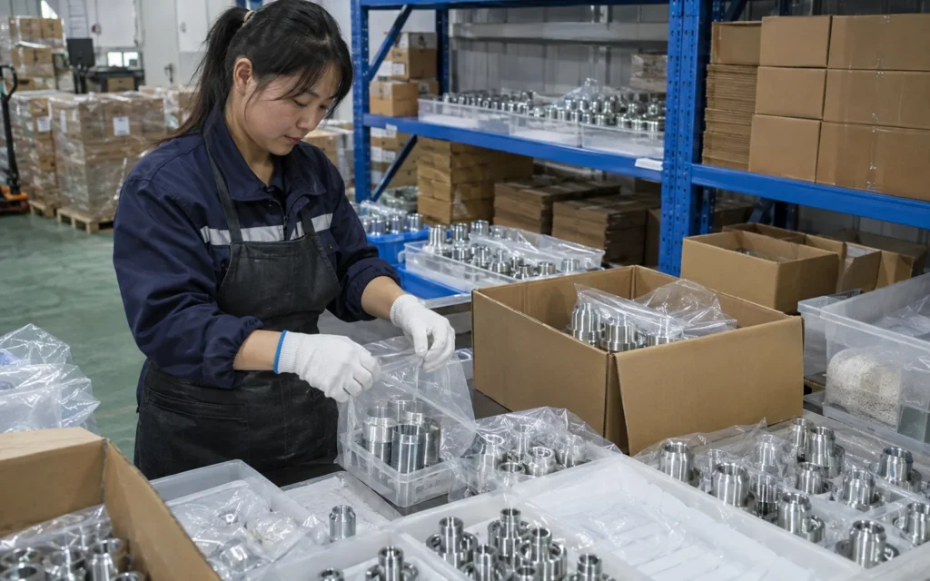 cnc_machined_parts_packaging_process