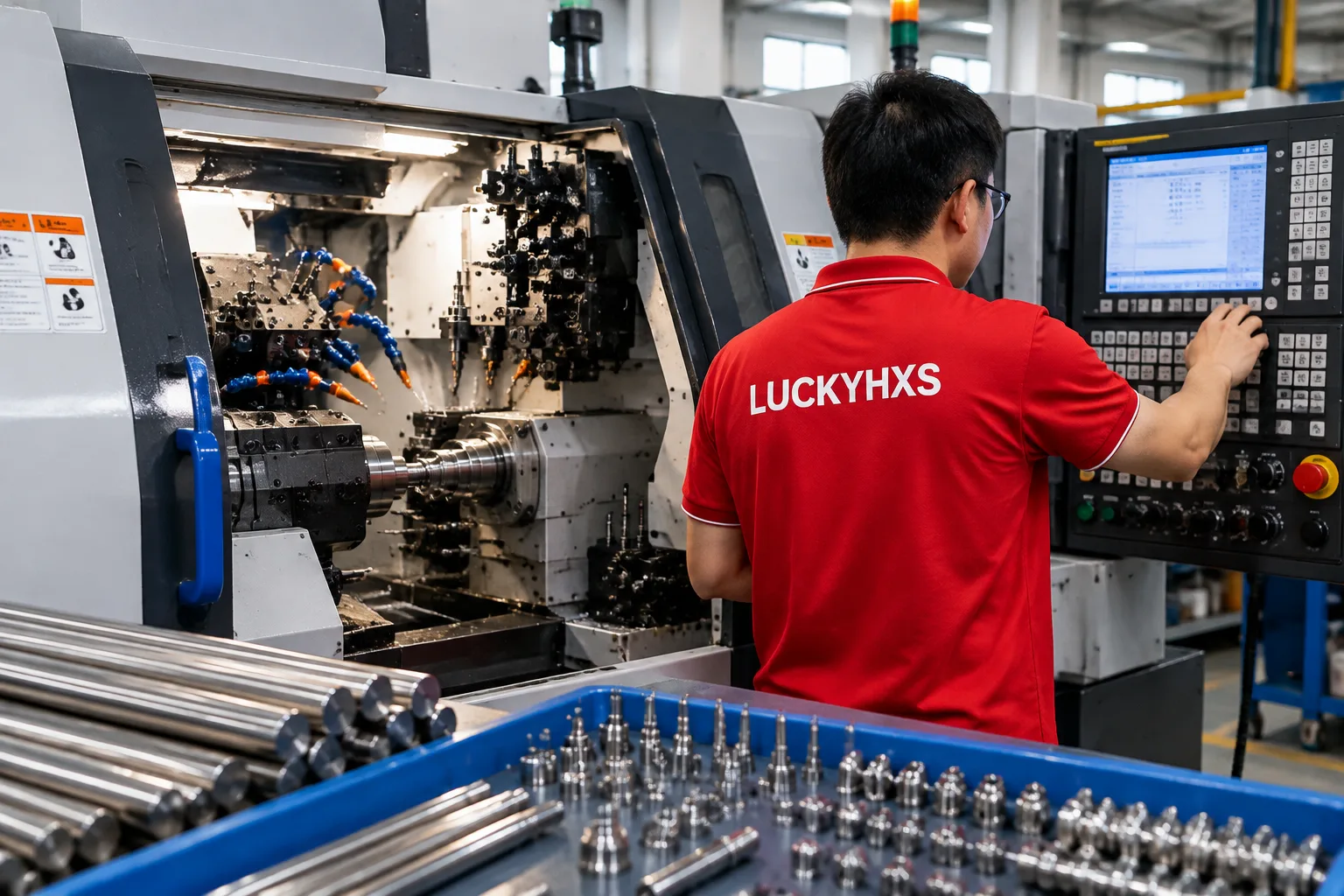 5-Axis Swiss Machining Equipment