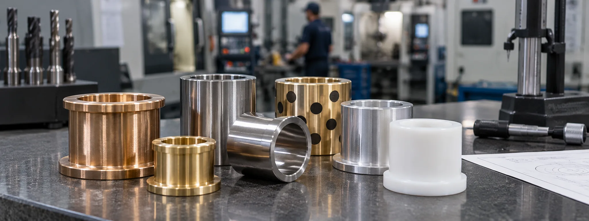 Different Bushing Materials