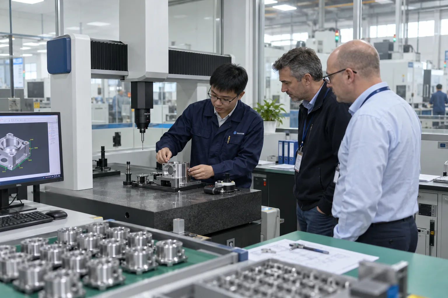 Customer factory tour
