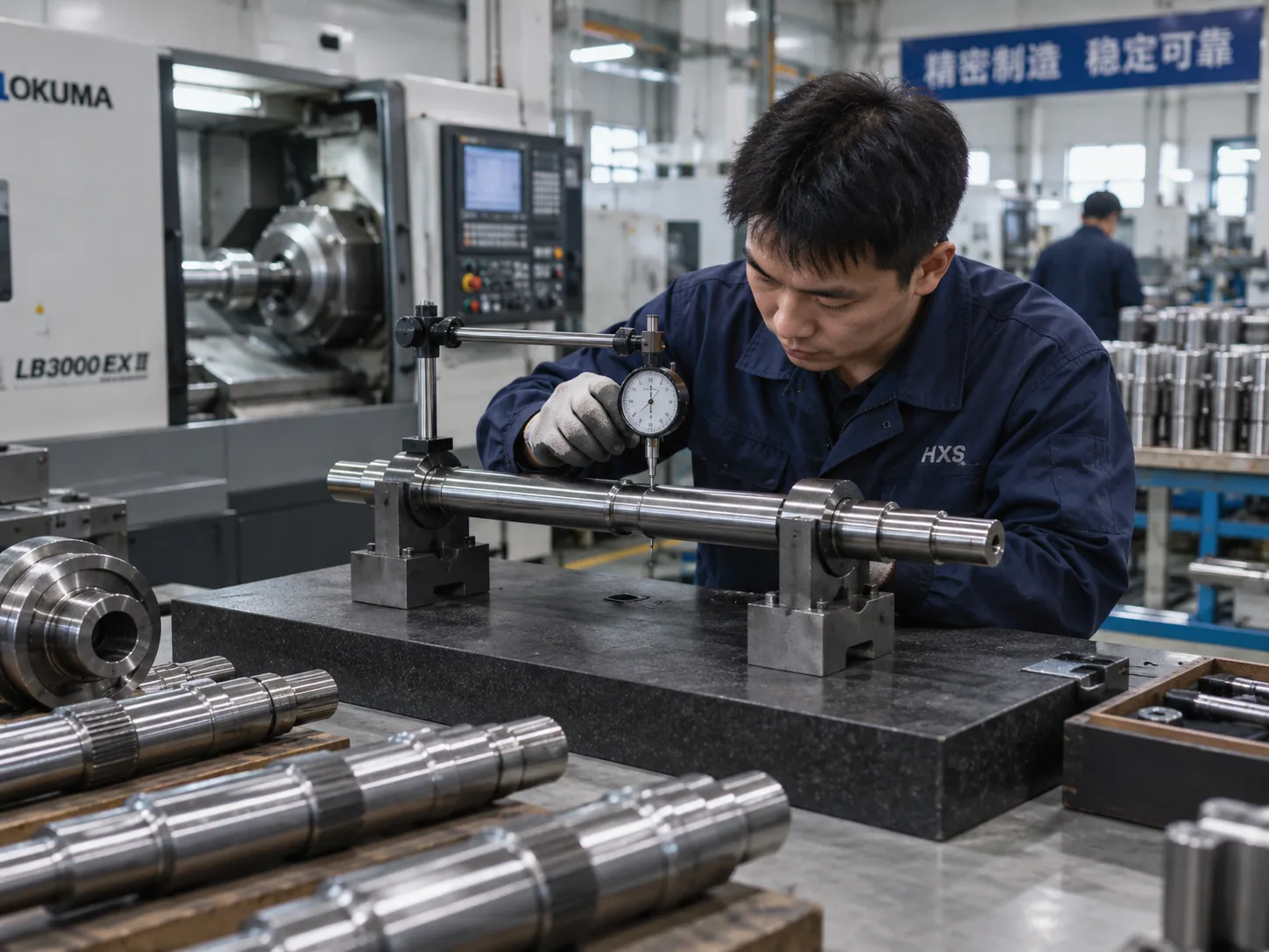 Precision shaft inspection