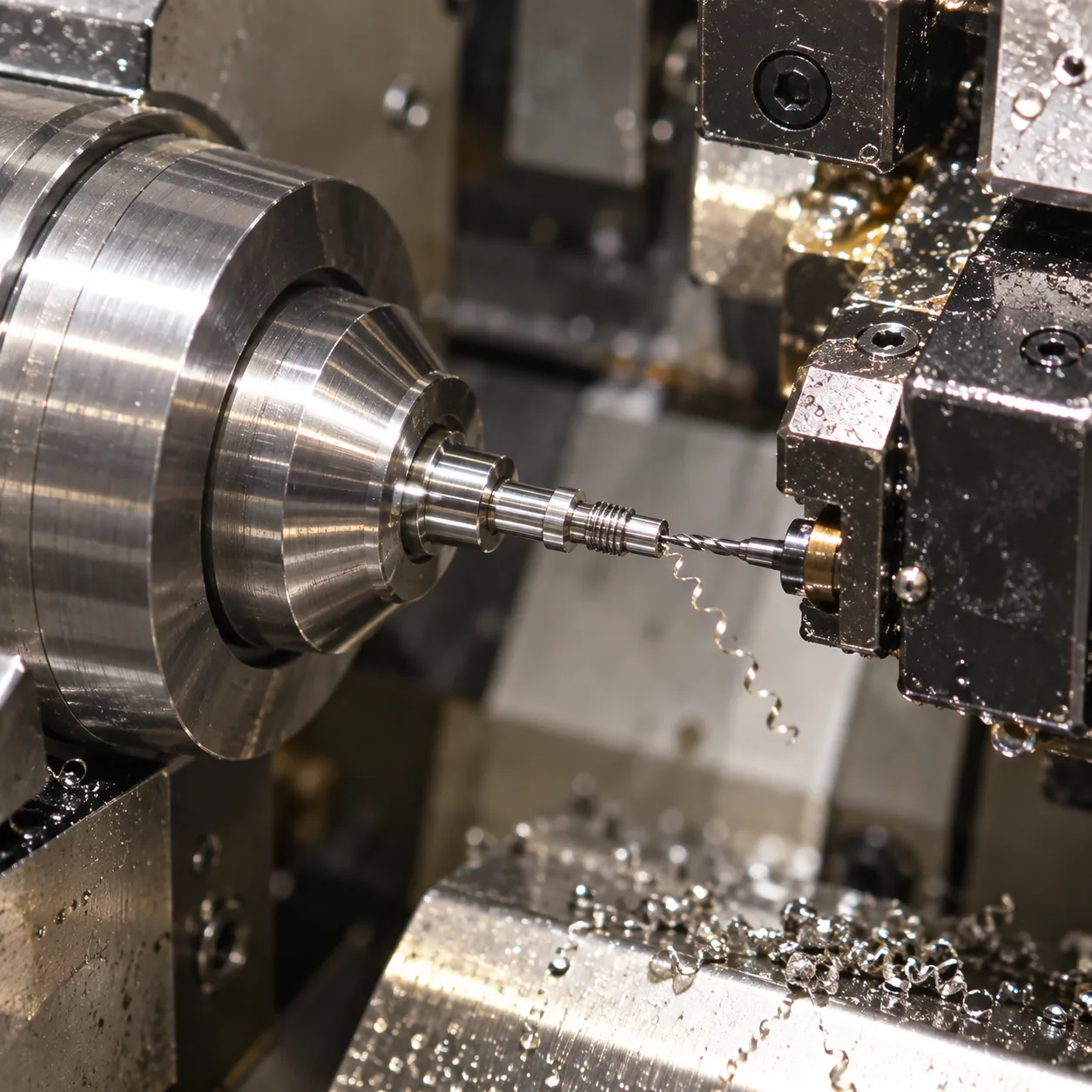 Stainless fluid nozzle