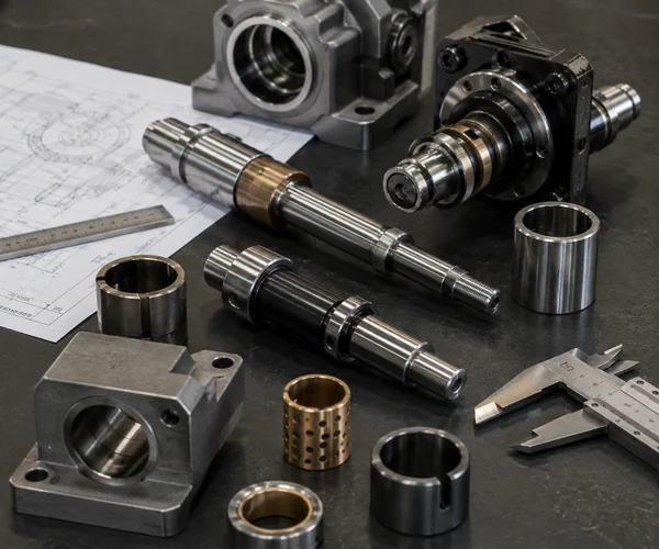 Shaft and Bushing Assembly Details