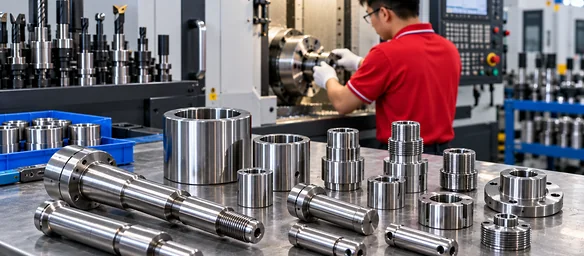LuckyHXS CNC turning production facility