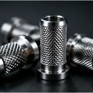 Knurled brass insert